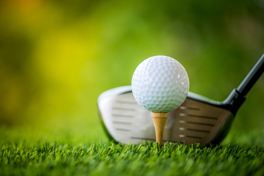 wooden golf tee